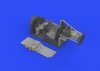 Eduard 648544 P-38F cockpit 1/48 TAMIYA